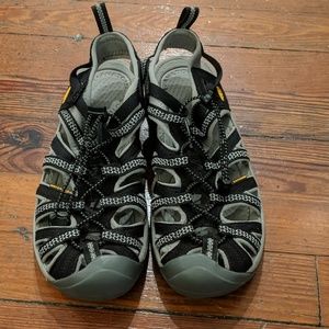 Black Keen Sandal Women Sz 8.5